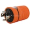 Ac Works Plug Adapter, 6-15/20R, L14-20P, 6-20P, L14-20P, 0 ft., Orange ADL1420620 - alternate 6